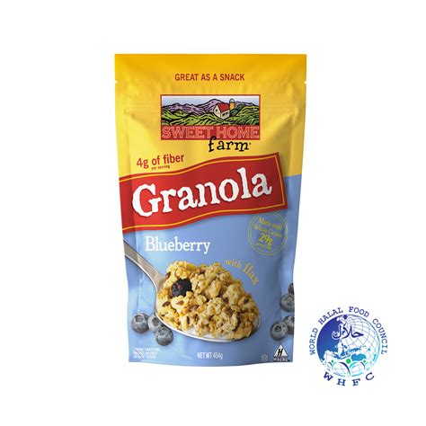Sweet Home Farm Wild Blueberry with Flax Granola 582g Gan Teck Kar ...
