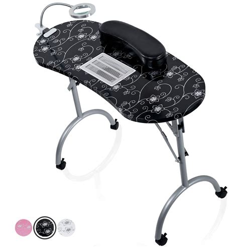 Nail Tech Foldable Table at Josephine Randle blog