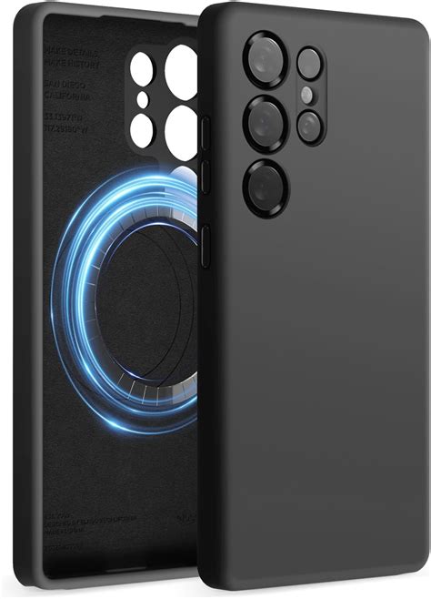 SPAZY CASE® Samsung Galaxy S25 Ultra Back Cover | Rubber Case with Soft ...