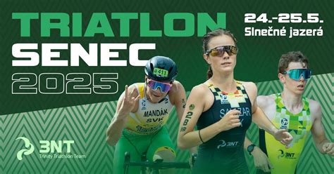 Triatlon Senec 2025 - MSR v šprint triatlone, Slnečné jazerá Senec, 24 ...