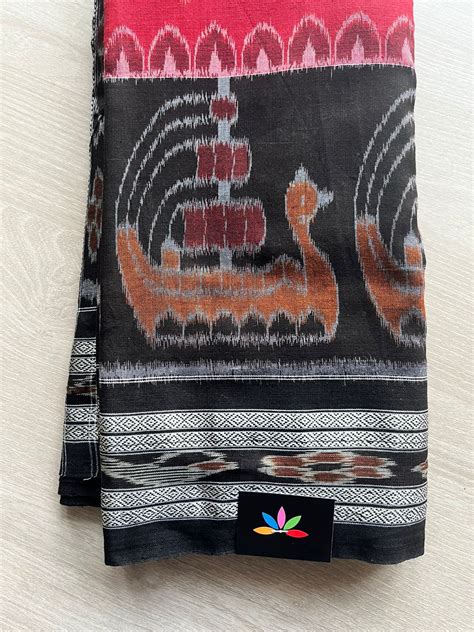 Orissa Ikkat Handloom Cotton Saree -11969 – FABK