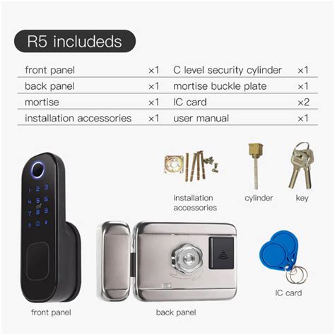 MOES WDL-R5 WiFi Smart Door Lock | Concept Kart