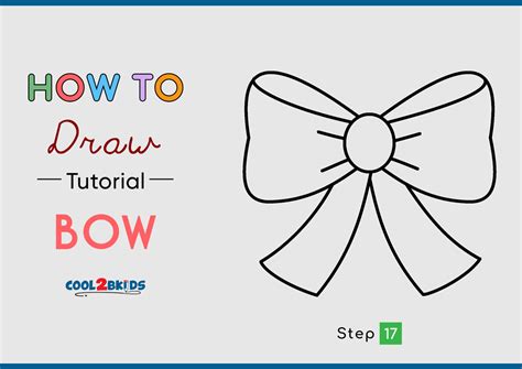 How To Draw A Christmas Bow Easy at Dominic Wright blog