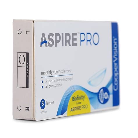 Cooper Vision Aspire Pro Monthly (3 Lens Pack) – Devi Opticians