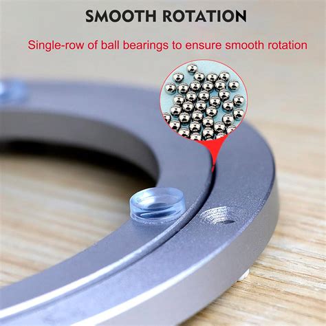 Besimple Aluminium Alloy Turntable Bearing, Heavy Duty Swivel India | Ubuy