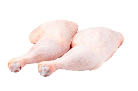 Premium Photo | Isolated fresh raw chicken legs