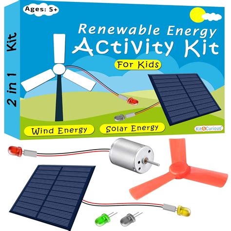 Buy Kit4Curious® Solar Power, Wind Power - Renewable Energy Activity ...