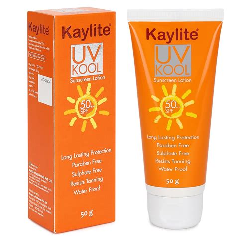 Kaylite UV Kool Sunscreen Lotion 50++ SPF For All Skin Types ...