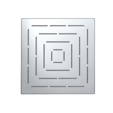 JAQUAR SQUARE SHAPE MAZE OVERHEAD SHOWER - CHROME OHS-CHR-1619