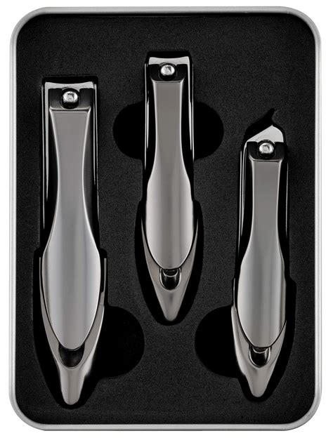 Buy Beauté Secrets 3 Pieces Nail Cutter Set with Nail Catcher No Splash ...