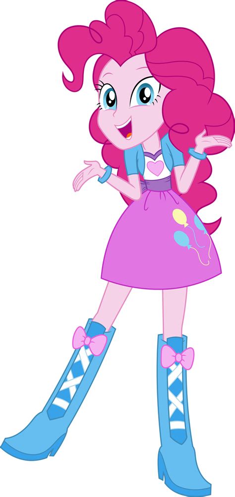 Equestria Girls Pinkie Pie Vector by icantunloveyou on DeviantArt