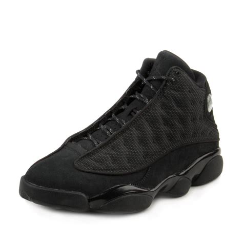 Nike Mens Air Jordan 13 Retro "Black Cat" Black/Anthracite 414571-011 ...