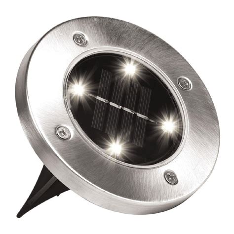 Солнечные Уличные Светильники Solar Disk Lights Набор 4шт.! Лучшая Цена ...