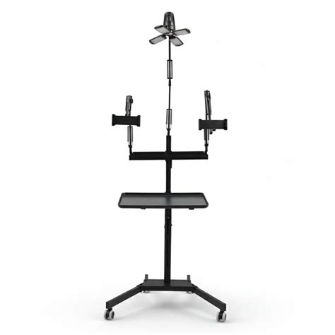 Tattoo LED Workstation with Adjustable Arms & Rolling Base – Tattoo Gizmo