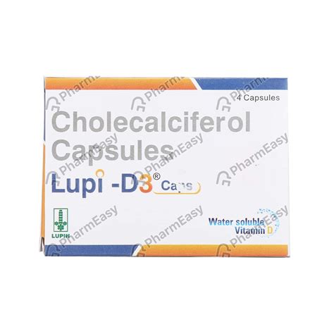 Lupi D3 60000 IU Capsule (4): Uses, Side Effects, Price & Dosage ...
