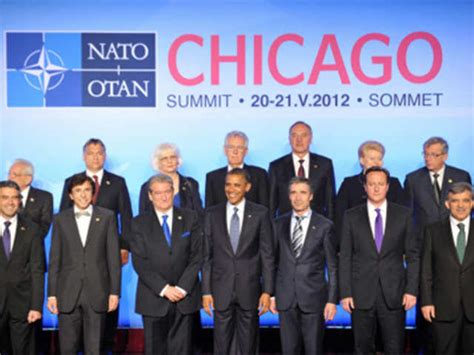 Leaders attending the 2012 NATO Summit - May 21, 2012 | The Economic Times