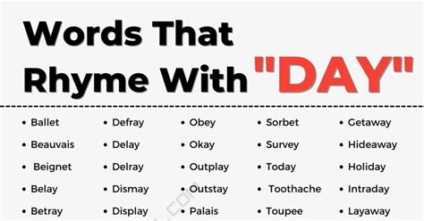 Sweet Words That Rhyme With Us at Chuck Miranda blog