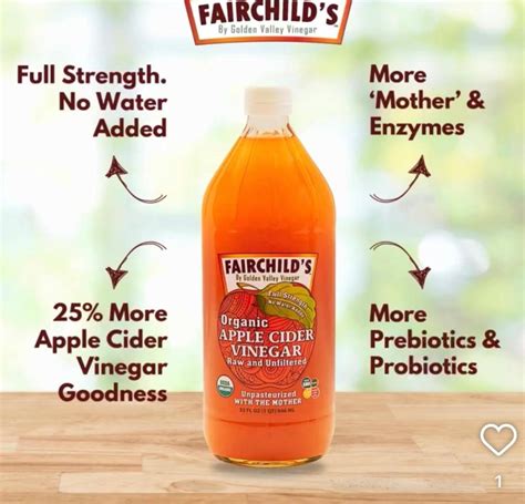 Fairchild's Raw Organic Apple Cider Vinegar - Tussock Sedge Farm