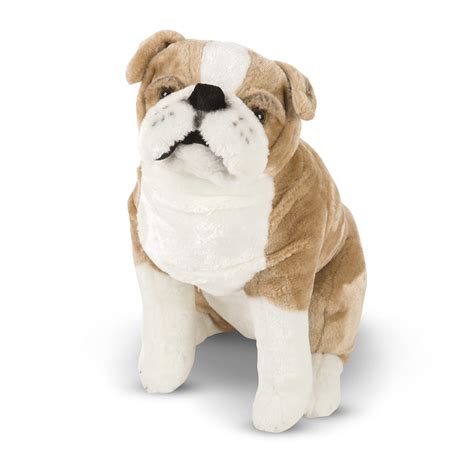 Giant bulldog stuffed animal online