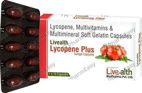 Buy Lycopene Plus Capsule (10) Online & Save Up to 24% at PharmEasy