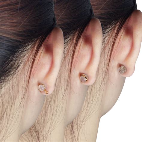 Ear Lobe Support Patches Earring Backs For Droopy Ears - Support ...