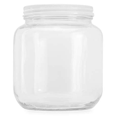 64 Ounce Clear Wide-mouth Glass Jar, Food Grade w India | Ubuy