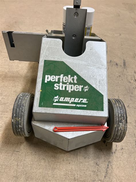 Floor marker Perfect Striper with 8 cans of paint - PS Auction - We ...