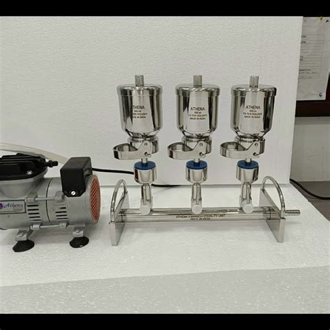 Sterility Test Apparatus - 3-Branch Stainless Steel Solvent Filter ...