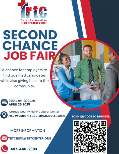 TRTC 2025 Second Chance Job Fair | Orlando, FL - Statewide Workforce Development