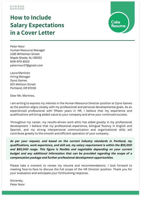 Examples Of Cover Letters With Salary Requirements 25 Nursing Cover