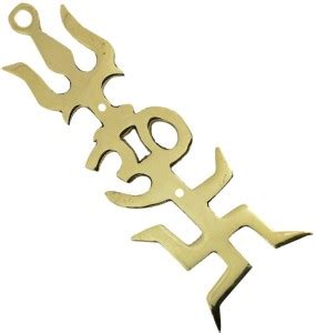 REIKI CRYSTAL PRODUCTS Vastu/Feng Shui Swastik Om Trishul Trishakti ...