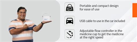 MEDTECH Travelite TL-01 Ultra Compact and Portable Low Noise Travel DC ...