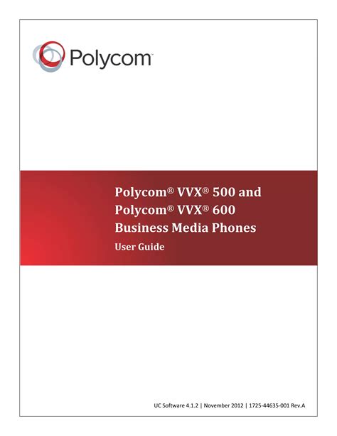 Image result for Polycom VVX User Guide