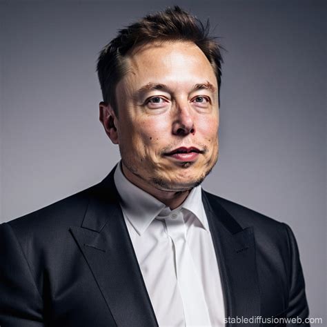 Elon Musk Portrait | Stable Diffusion Online