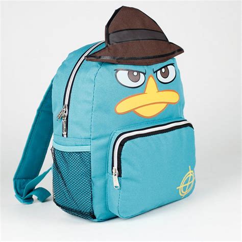 Disney's Phineas and Ferb Agent P. Undercover Platypus Toddler Backpack ...