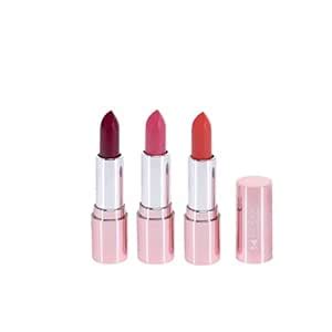 Buy Moraze Combo Pack Of 3 Stick Matte Lipstick For Women & Girls (Boss ...