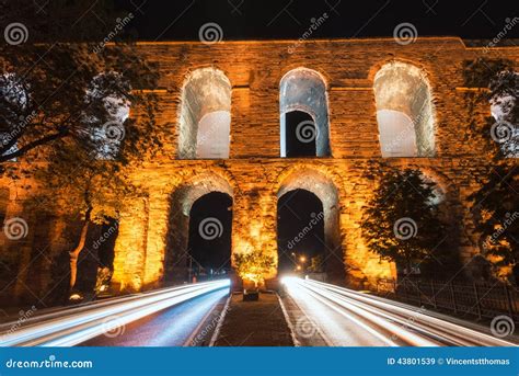 Valens Aqueduct Stock Image | CartoonDealer.com #49025665