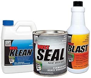 KBS Coatings 57015 Galvanized Steel Frame Coater Kit, Preps and Coats ...