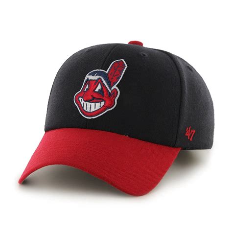 MLB Cleveland Indians Juke MVP Adjustable Hat, One Size, Navy ...