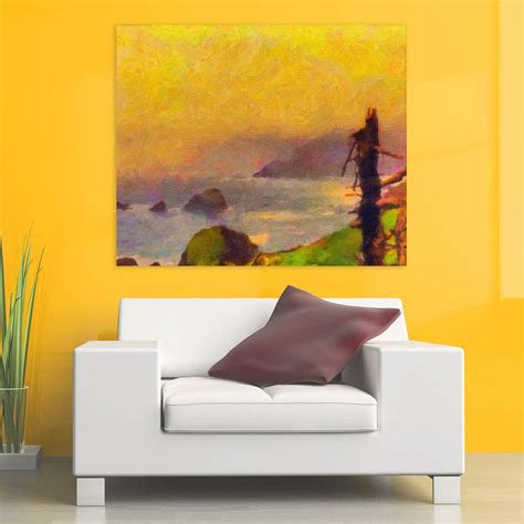 Shop Misty Morning Mood: Unframed Nature Wall Art to Dew Your Space ...