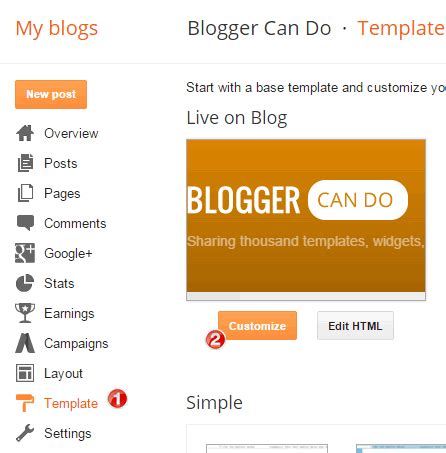 Image result for Blogger Template Designer