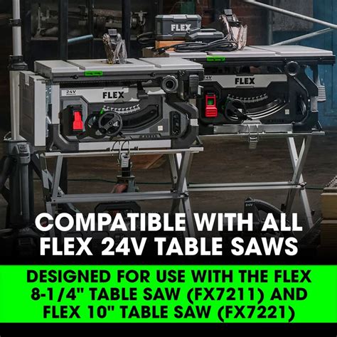 Flex Tools Folding Stand for 8-1/4" & 10" Table Saws (FX7211, FX7221 ...