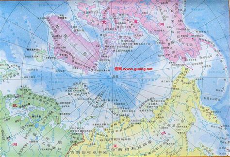 北极地图 的图像结果