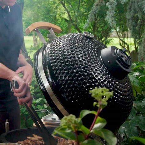 Ceramic Charcoal Smoker Fresh Grills Ceramic BBQ Grill Mini Kamado