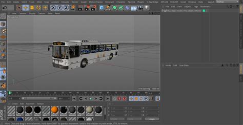 Bus Nabi Model 416 Simple Interior 3D model | 3D Molier International