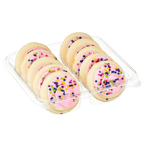 Freshness Guaranteed Frosted Sugar Cookies, Pink, 10 Count, Shelf ...