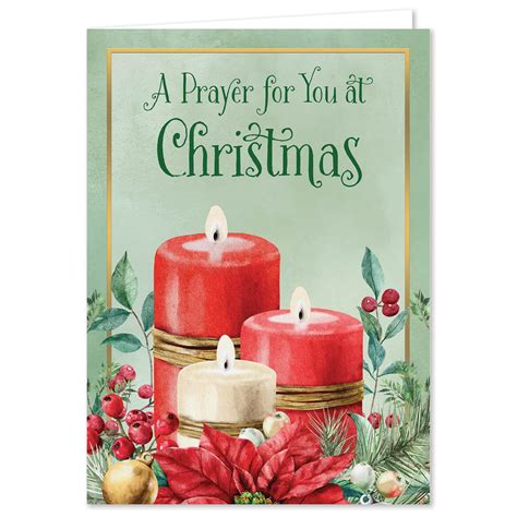 Personalized Christmas Prayer Christmas Cards - Walter Drake