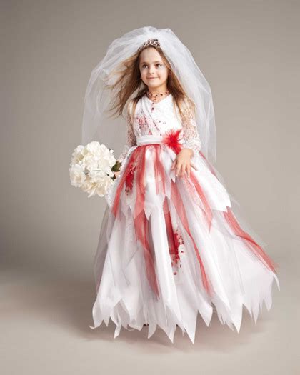 Image result for Girls Zombie Bride Costume