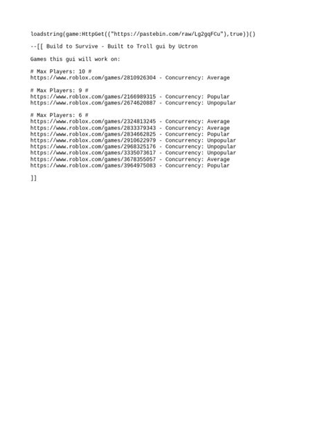 Pastebin Fe Troll GUI 的图像结果