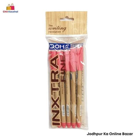 Doms Inxtra fine red pen – NEW BOOK WORLD